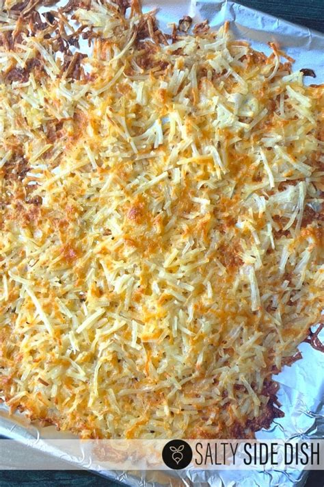 Hash Browns in Oven (Crispy and Cheesy Recipe!) | EASY Breakfast