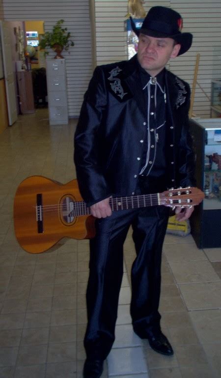 Country Music Costumes, Johnny Cash Country Singer Outfit