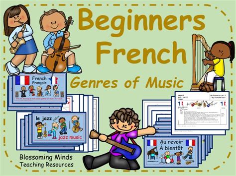 French lesson : Music Genres | Teaching Resources