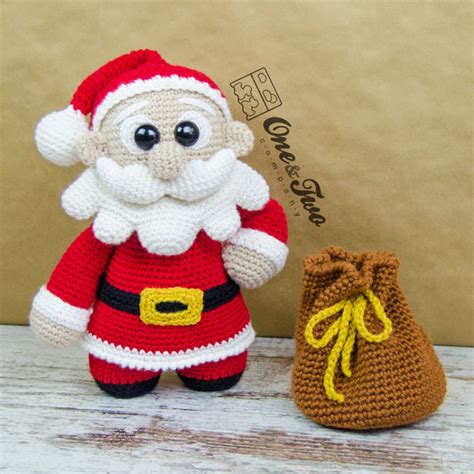 Amigurumi Pattern Santa Claus PDF Crochet Pattern Tutorial - Etsy España