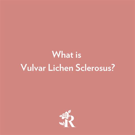 What is Vulvar Lichen Sclerosus? – Rosebud Woman