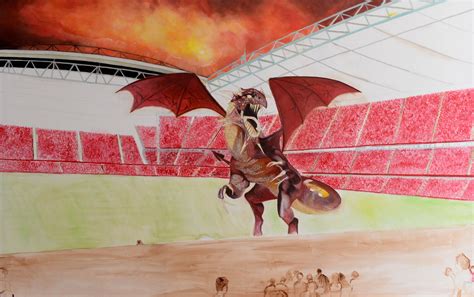 Welsh Dragon Painting at PaintingValley.com | Explore collection of Welsh Dragon Painting