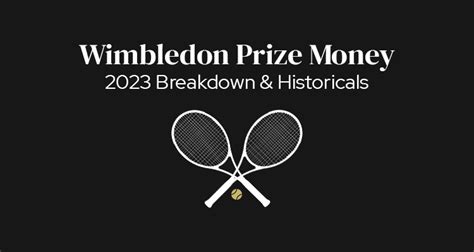 Wimbledon Prize Money | 2023 Breakdown & Historicals