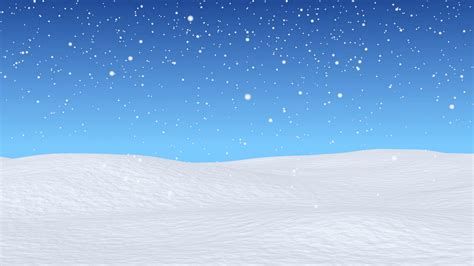 Background Cartoon Winter Scene - Draw-mathematical