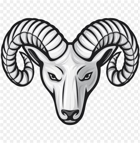 brick avon academy - ram head clipart PNG image with transparent ...