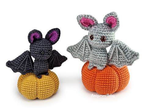 Free crochet bat amigurumi pattern - Amigurumi Today