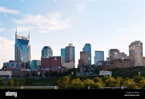 Nashville Tennessee Skyline Stock Photo - Alamy