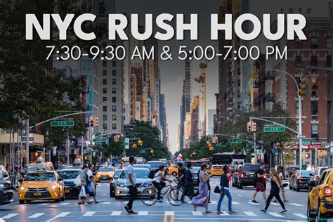 What Time Is Rush Hour In NYC?