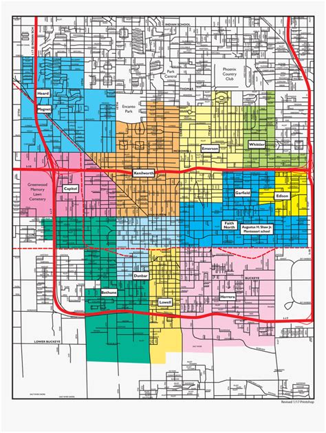 School Districts In Arizona Map - Map