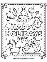 Christmas Coloring Pages 10 Cute Free Printable Downloads  C sketch template