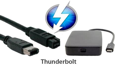 Thunderbolt 3 With Firewire 400 & 800 Adapters - The Pro Tools PC