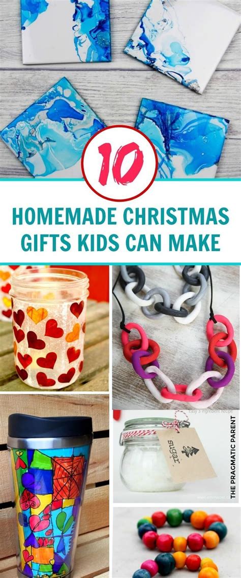 10 Beautiful Homemade Christmas Gifts for Kids to Make | Christmas ...