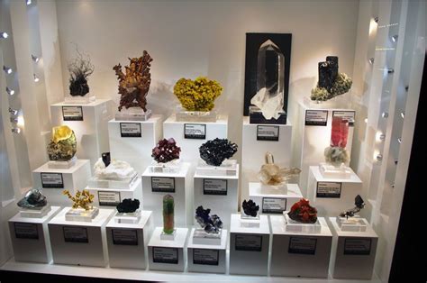 Tuscon mineral show, a suite of high-quality mineral specimens with ...