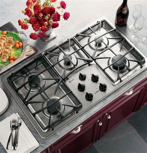 36 Top Ge Profile Downdraft Gas Cooktop - Lodi Kitchen