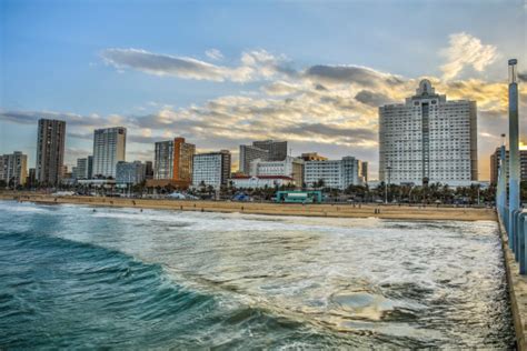 Durban City Skyline Stock Photo - Download Image Now - iStock