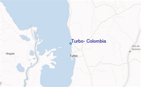 Turbo, Colombia Tide Station Location Guide