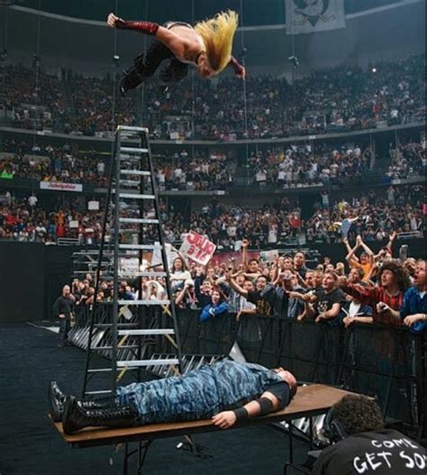 Jeff Hardy Swanton Bomb Off Ladder