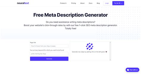 Meta Description Generator Reviews, Pricing & More (2023)