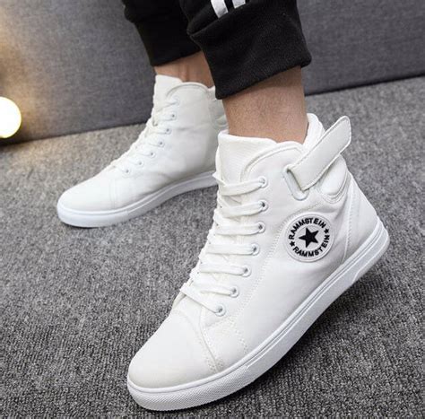 Men's Vulcanize Shoes 2019 News Men Spring Autumn Top Fashion Sneakers Lace-up High Style Solid ...