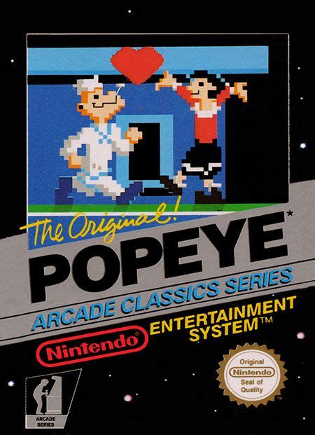 #Popeye - Label or Box Art #nintendo games #gamer #snes #original # ...