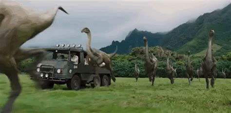 Here's what happens when Jurassic World and Hunger Games collide (GIFs)