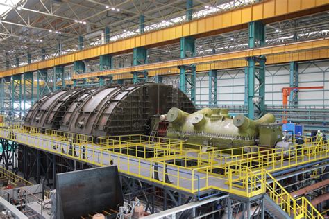 Power Machines manufactured the first russian low-speed turbine for ...