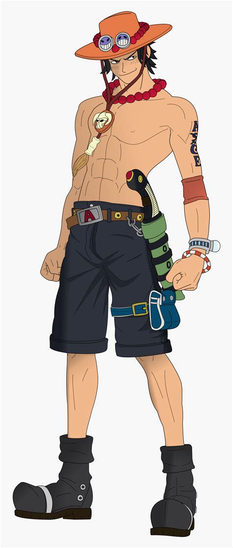 Ace One Piece Png - Portgas D Ace One Piece Png, Transparent Png - kindpng