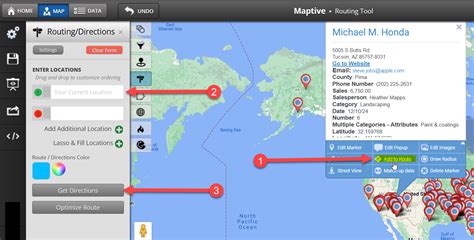 How to Use the Route Optimization / Directions Tool - Maptive Answer Center