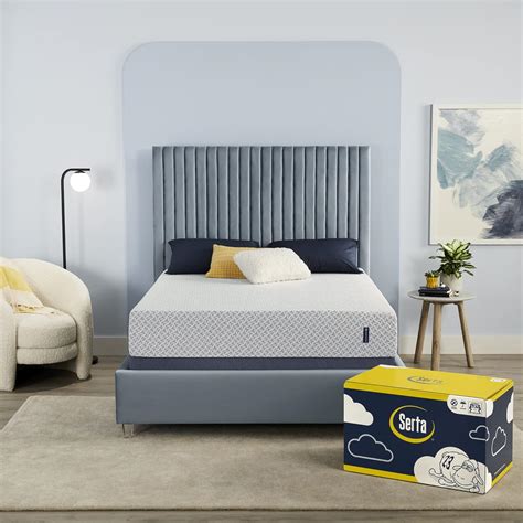 Serta - 10 inch Cooling Gel Memory Foam Mattress, Singapore | Ubuy