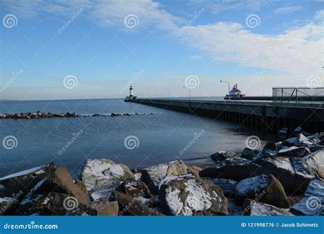 Canal Park, Duluth, Minnesota Stock Photo - Image of water, duluth ...