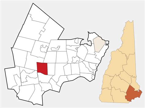 Sandown, NH - Geographic Facts & Maps - MapSof.net