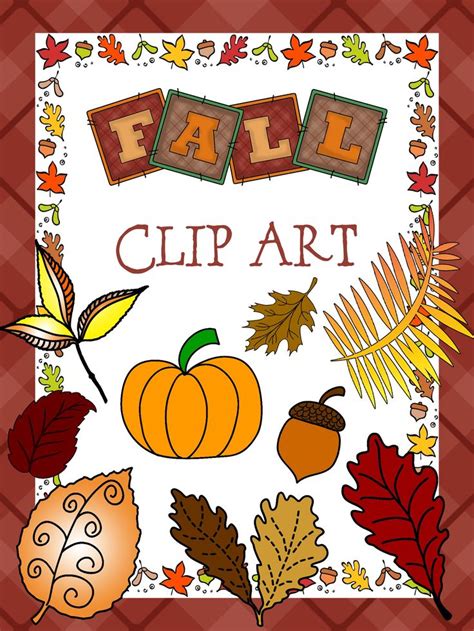 Teacher's Toolkit | Fall clip art, Clip art freebies, Clip art