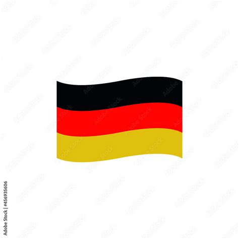 Germany flag emoji vector Stock Vector | Adobe Stock