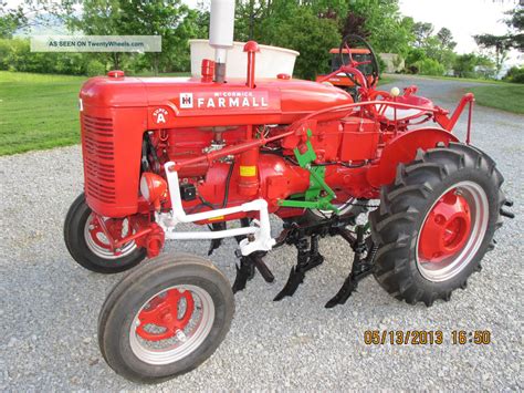 1952 Nicely Restored Farmall A Farm And Garden Tractor - Cultivators ...