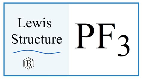 Lewis Dot Structure For Pf3