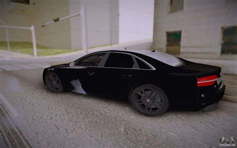 Audi S8L 2015 Black for GTA San Andreas