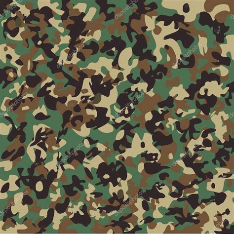 US Woodland camouflage pattern. Stock Vector Image by ©delpieroo #63375579