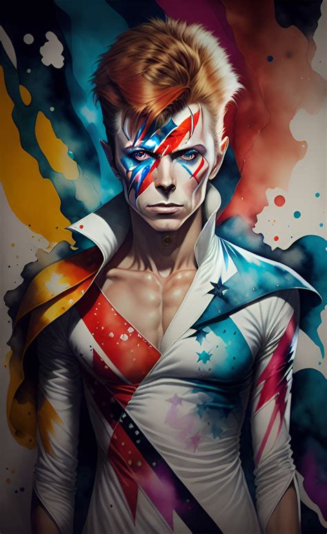 David Bowie Ziggy Stardust by jeffdoute on DeviantArt