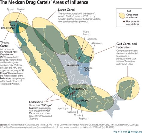 Cartel Territory Map 2025 - Jodie Lynnett