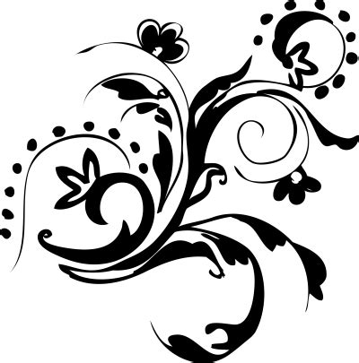 Floral Vector Swirl Png - 4420 - TransparentPNG