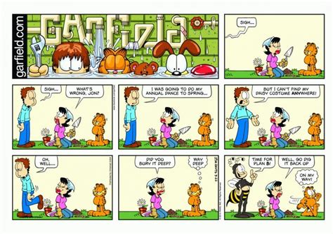 Garfield & Friends | Garfield comics, Fun comics, Garfield cartoon