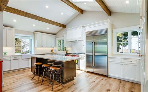 Wood Beam Kitchen Ceiling | Exposed Beams In The Kitchen