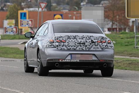 2023 Peugeot 508 Facelift Spied In Both Sedan And Wagon Forms | Carscoops