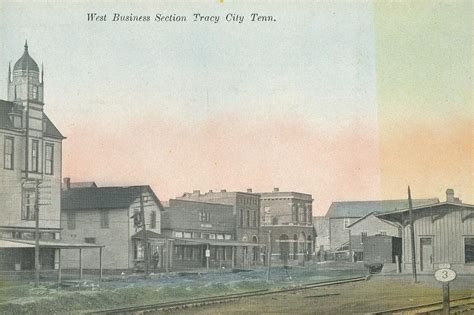 West Business Section Tracy City Grundy County Tenn Tennessee - Front ...