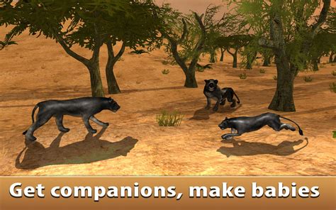 Black Wild Panther Simulator 3D:Amazon.com:Appstore for Android