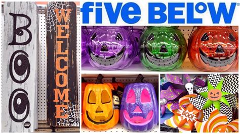 FIVE BELOW HALLOWEEN DECOR & COSTUMES 2019 - YouTube