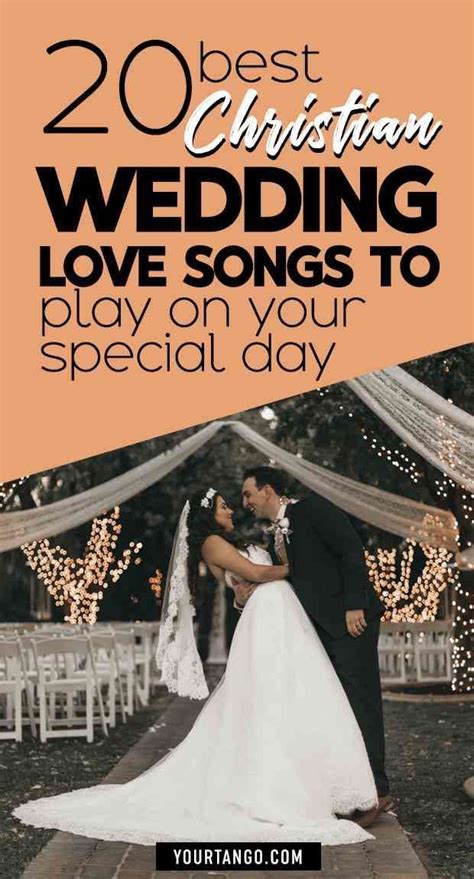 20 Best Christian Wedding Love Songs To Play On Your Special Day | Christian wedding songs ...