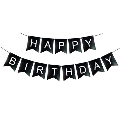 Birthday Party Clipart Black And White