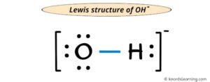 Lewis Structure of OH- (With 6 Simple Steps to Draw!)