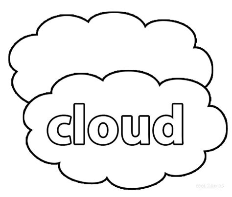 Storm Cloud Coloring Pages at GetColorings.com | Free printable colorings pages to print and color